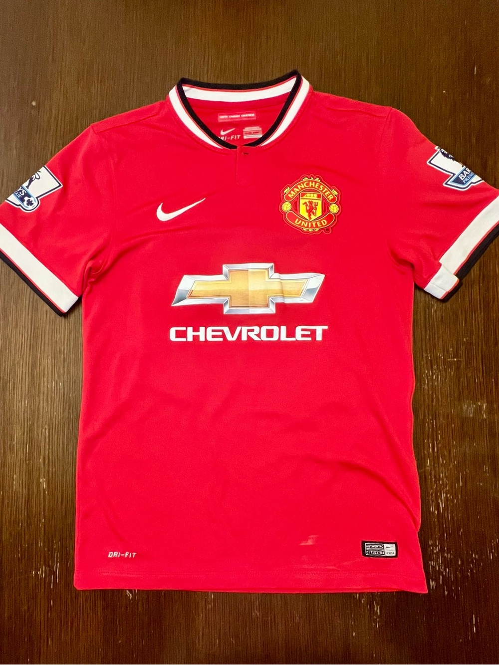 Nike Manchester United 2014/15 Van Persie #20 EPL Jersey Men’s Small
